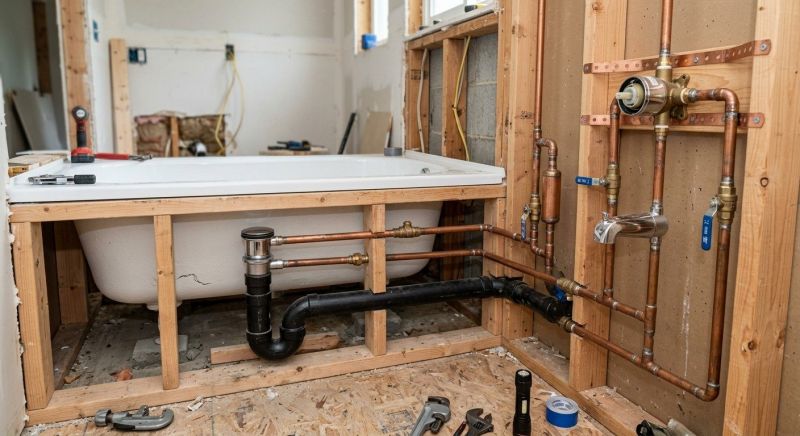 Large Bathtub Installation in Fairfield County, CT